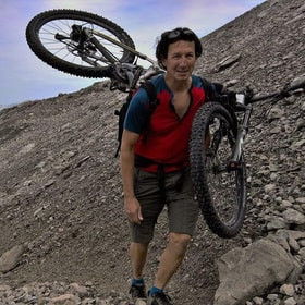 Катание на горных велосипедах