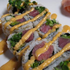 Пряный ролл с тунцом